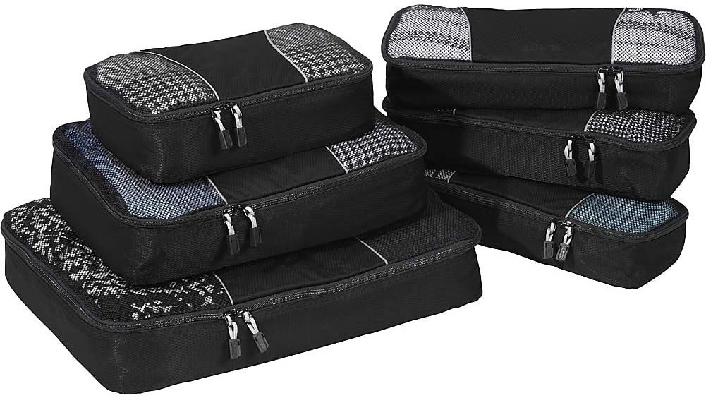 Packing cubes 6 piece set