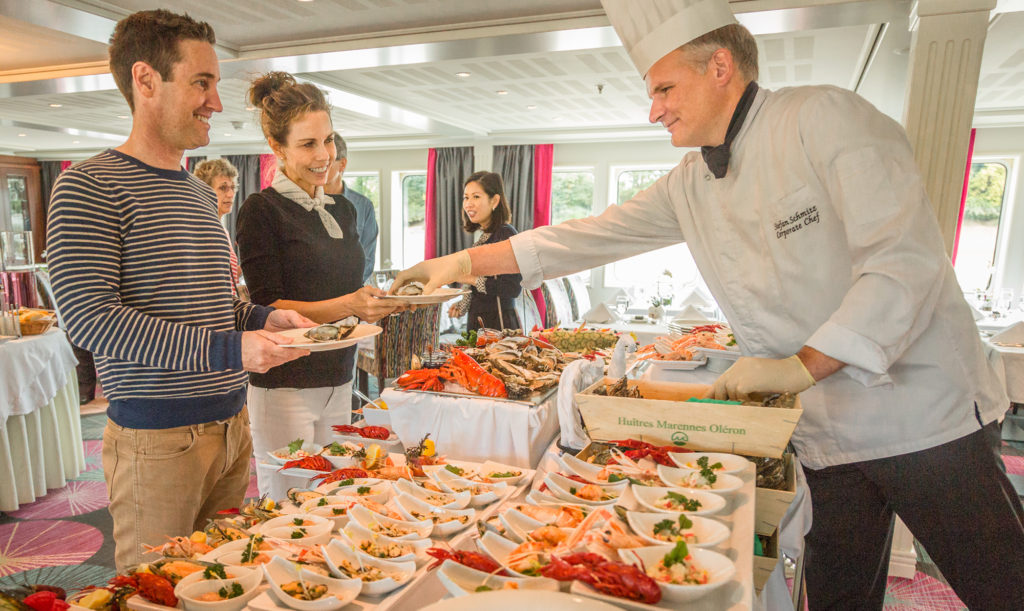 Buffet on Amawaterways